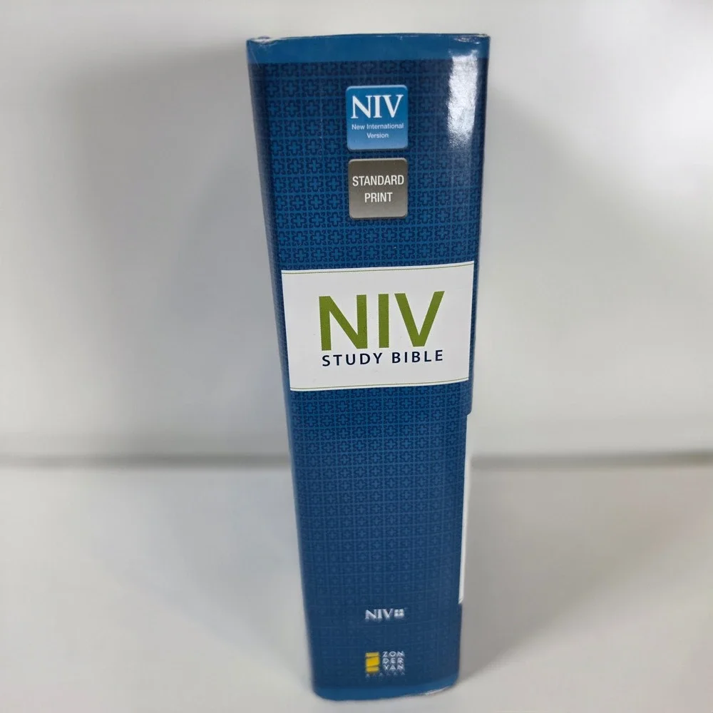 NIV Study Bible Fully Revised Edition Zondervan Blue Softcover Full‎ Color Page